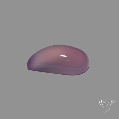 Lavender Chalcedony Cabochon