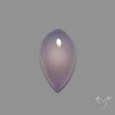 Lavender Chalcedony Cabochon