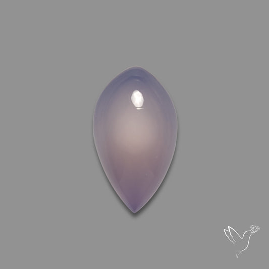 Lavender Chalcedony Cabochon