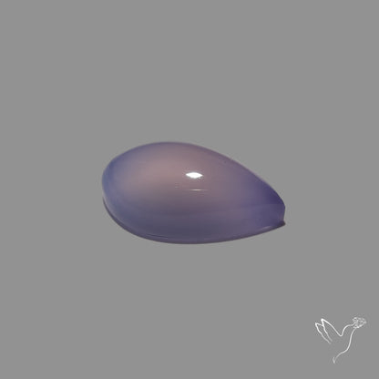 Lavender Chalcedony Cabochon