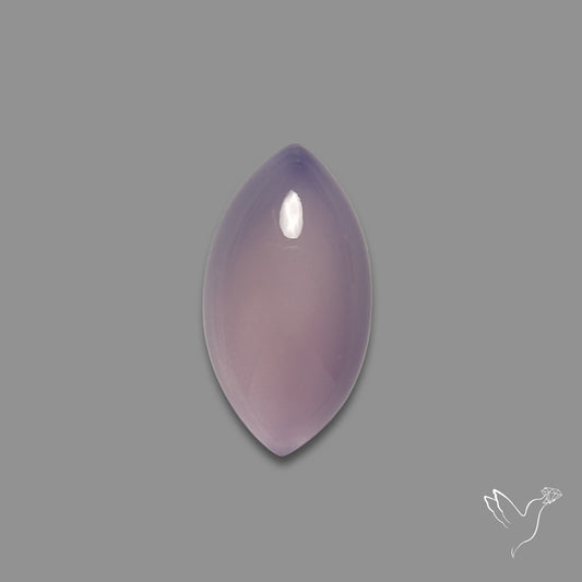 Lavender Chalcedony Cabochon