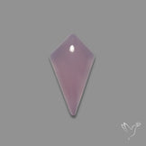 Lavender Chalcedony Cabochon