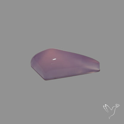 Lavender Chalcedony Cabochon