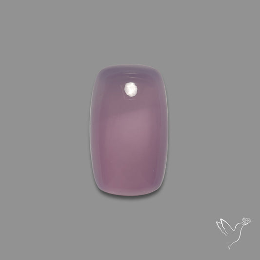 Lavender Chalcedony Cabochon