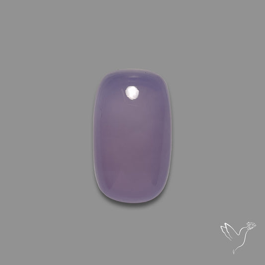 Lavender Chalcedony Cabochon