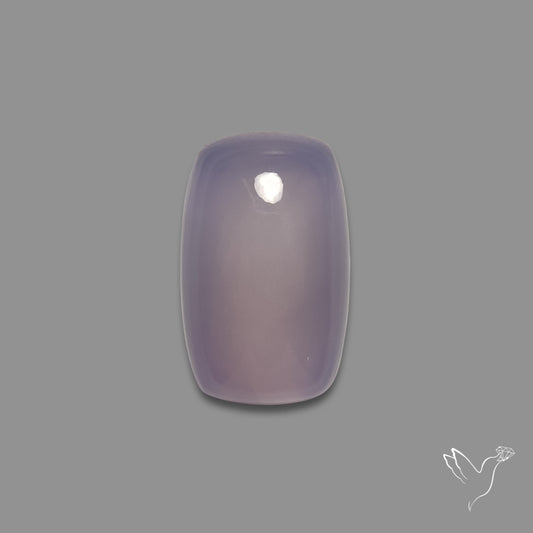Lavender Chalcedony Cabochon