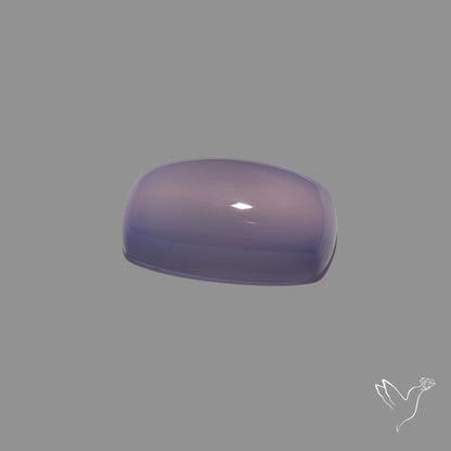 Lavender Chalcedony Cabochon
