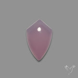 Lavender Chalcedony Cabochon