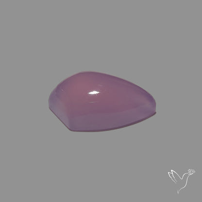 Lavender Chalcedony Cabochon