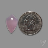 Lavender Chalcedony Cabochon