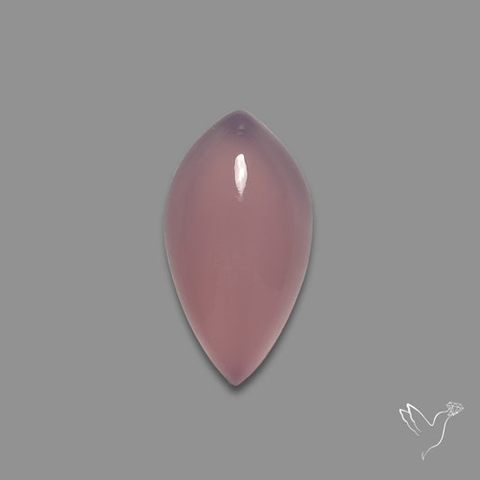 Lavender Chalcedony Cabochon