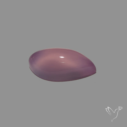 Lavender Chalcedony Cabochon