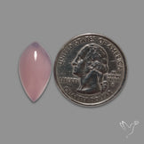 Lavender Chalcedony Cabochon