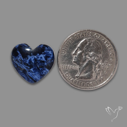 Pietersite Heart Cabochon