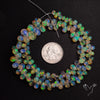 AAA Ethiopian Opal Faceted Drops Beads Line