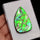 Ammolite Specimen Teal Blue Green Large Specimen