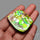 Green Gold Ammolite Specimen Rare Large Sized