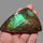Rare Large Ammolite Deep Green AAA Specimen