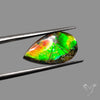 AAA Multi Flash Green Ammolite Cabochon