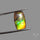 AAA Green Gold Ammolite Cabochon