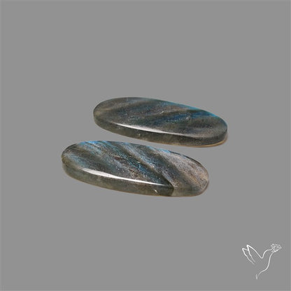 Blue Labradorite Pair