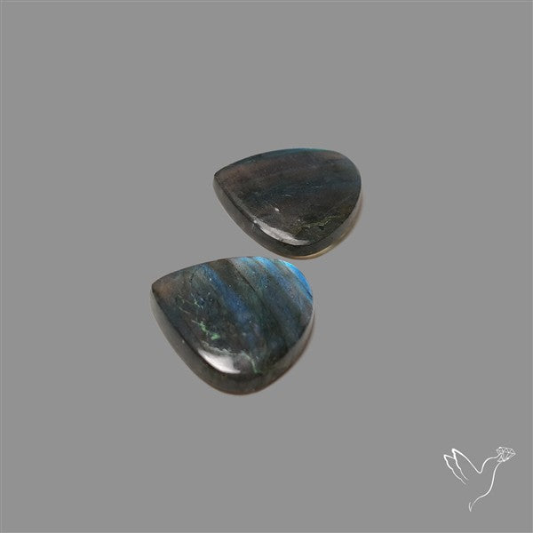 Blue Labradorite Pair