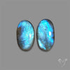 Blue Labradorite Pair