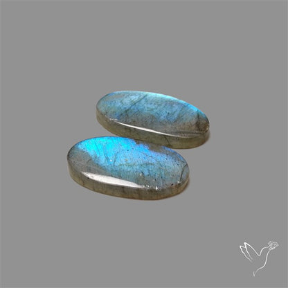 Blue Labradorite Pair