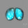 Blue Labradorite Pair