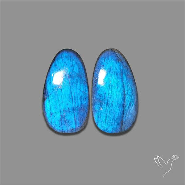 Blue Labradorite Pair