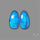 Blue Labradorite Pair