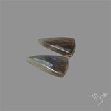 Blue Labradorite Pair