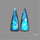 Blue Labradorite Pair