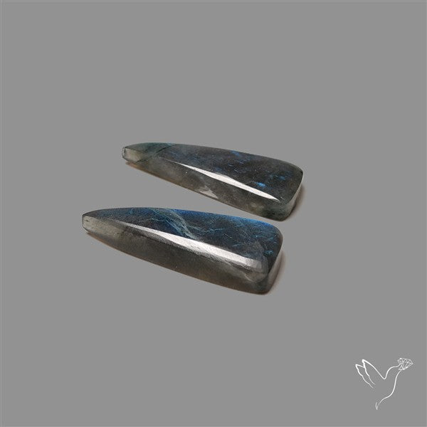 Blue Labradorite Pair