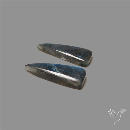 Blue Labradorite Pair