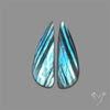 Blue Labradorite Pair