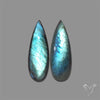 Blue Labradorite Pair