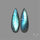 Blue Labradorite Pair