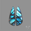Blue Labradorite Pair
