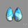 Blue Labradorite Pair