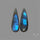 Blue Labradorite Pair