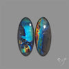 Blue Spectrolite Pair