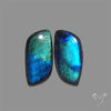 Blue Spectrolite Pair