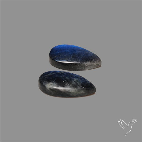 Blue Spectrolite Pair