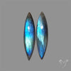 Blue Labradorite Pair
