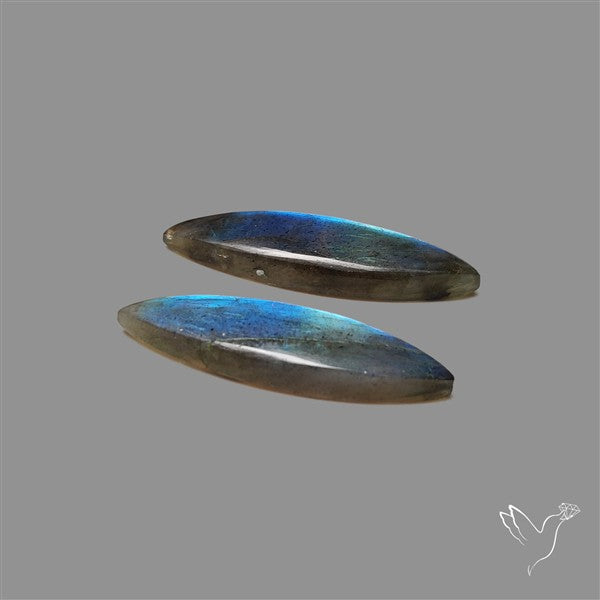 Blue Labradorite Pair