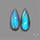 Blue Labradorite Pair