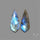 Blue Labradorite Pair