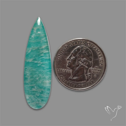 Himalayan Quartz With Peruvian Ice Amazonite Doublet