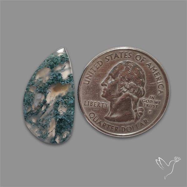 Moss Agate Cabochon